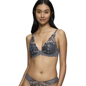 Bralette - Pebble Grey - 64% Polyester, 29% Polyamide, 7% Elastaan