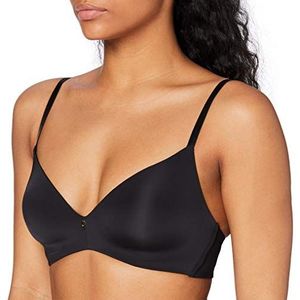 Lingerie - Licht Gewatteerde BH - Zwart - Jersey - Verstelbare Bandjes