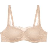 Triumph - Body Make-Up Illusion Lace - Beugel-bh - Beige - Microtouch en Kant