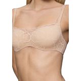Triumph - Body Make-Up Illusion Lace - Beugel-bh - Beige - Microtouch en Kant