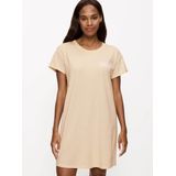 Nachthemd - Modern - Ronde Hals - Korte Mouwen - Met Zak