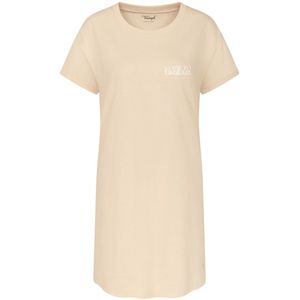 Nachthemd - Modern - Ronde Hals - Korte Mouwen - Met Zak