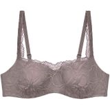 Triumph Body Make-up Illusion Lace Balconette Pigeon Grey, Pigeon Grey, 85B