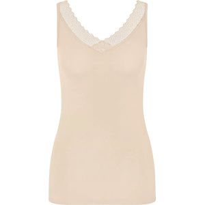 Triumph - Tanktop - Zwart - Kant - V-hals