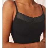 Bralettes - Zwart - Kant - Mouwloos - Spaghettibandjes