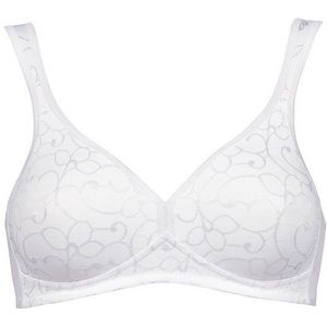 Triumph Niet-voorgevormde Bh Zonder Beugel Elegant Cotton Wit