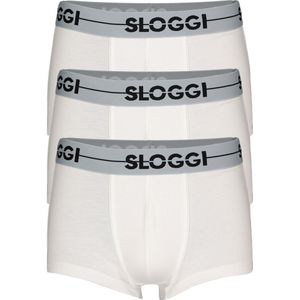 Sloggi Men GO Hipster, heren boxers (3-pack), wit