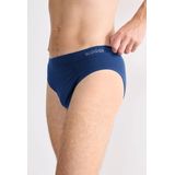 Sloggi - GO Smooth - Heren Slip - Donkerblauw - 2-Pack, Katoen, LYCRA FREEF!T X-MOVE