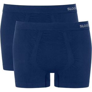 Sloggi - GO Smooth Short - Heren Boxershort - Donkerblauw - 2-Pack
