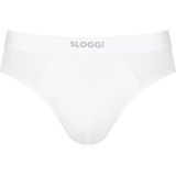 Ever - Ease - 2-Pack - Katoenen Midislip - Wit - Biologisch Katoen