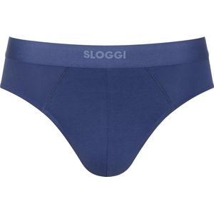 Sloggi 2-pack katoenen midislip/brief heren Ever Ease  Biologisch katoen - Duurzaam ondergoed  - Blauw