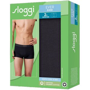 EVER - Ease - Hipsters - Zwart - Biologisch Katoen - 2-Pack