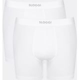 Ever Ease - 2-Pack Boxershort - Wit - Biologisch Katoen