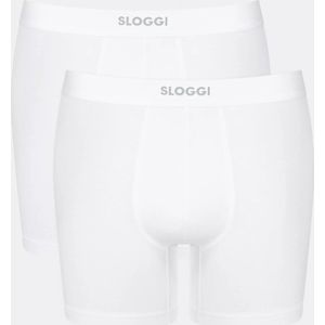 Ever Ease - 2-Pack Boxershort - Wit - Biologisch Katoen