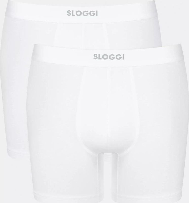 Ever Ease - 2-Pack Boxershort - Wit - Biologisch Katoen