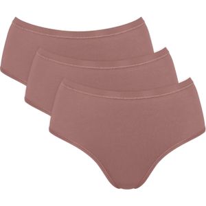 Daily - Go Midi Slip - 3-Pack - Roze - Biologisch Katoen