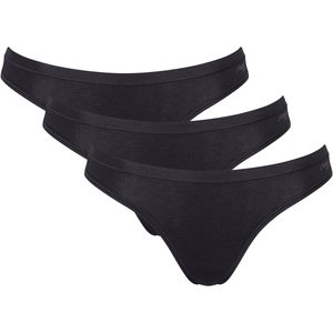 Sloggi - GO Daily Cotton - Dames Slip - Zwart - 3-pack