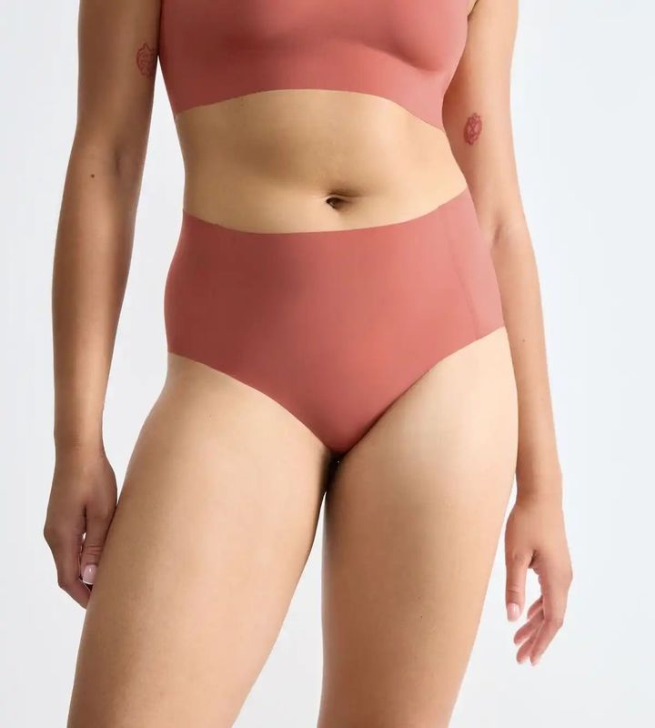 SLOGGI - Hoge Slip - Pasteloranje - Polyamide - Zero Feel 2.0