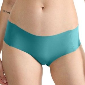Zero Feel - Invisible - Naadloze Dames Short - Zwart - Huidskleur - Turquoise