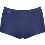 SLOGGI - Maxi Basic+ - Set van 4 Slips - Marine, Lichtblauw, Wit, Roze - Katoen