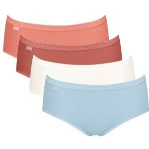 SLOGGI - Basic+ - Slip - Rood - Katoen - Set van 4