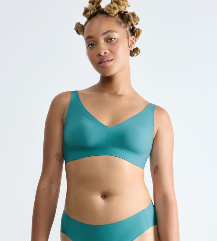 Zero Feel Soft Bra - Zwart - GRS-gecertificeerd Gerecycled Microvezel