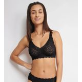 Sloggi - Zero Feel Soft Bra - Naadloze BH - Kanten - Oranje - Microfiber