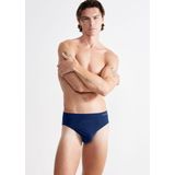SLOGGI Slip 'GO Smooth Brief'  blauw / donkerblauw