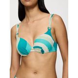 Triumph - Beugelbikinitop - Blue - Licht Combinatie - Gevoerd