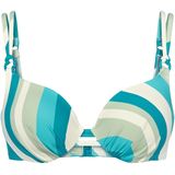 Triumph - Beugelbikinitop - Blue - Licht Combinatie - Gevoerd