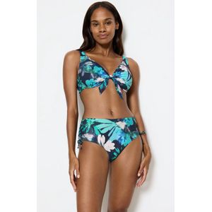 TRIUMPH - Bikini-BH Summer Fleur - Blauw - 77% Polyamide, 23% Elasthan