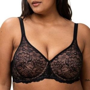 Triumph - Amourette Charm - BH - Zwart - Kant