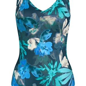 Summer Fleur OP Turquoise - Combinaison sombre, Turquoise - Combinaison foncée, 44