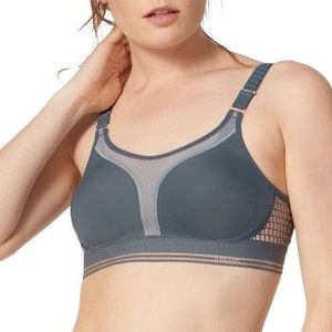 Triumph TOP-level Sportbh Triaction Extreme Lite Donkergrijs