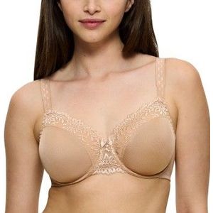 TRIUMPH - Ladyform Soft - Minimizer BH - Beige - Polyester - Kant Details