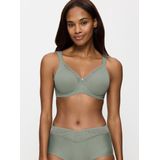 Bralette - Grigio Medio - Jersey - Mesh - Naadloos Met Beugel