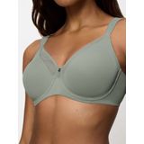 Bralette - Grigio Medio - Jersey - Mesh - Naadloos Met Beugel