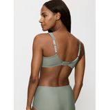 Bralette - Grigio Medio - Jersey - Mesh - Naadloos Met Beugel