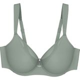 Bralette - Grigio Medio - Jersey - Mesh - Naadloos Met Beugel