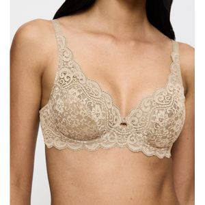 Amourette - Balconette BH - Beige - Polyamide - Zachte Schouderbandjes
