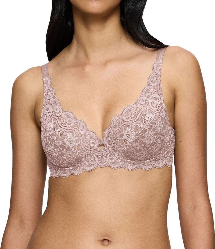 Triumph - Amourette - Bralette - Zwart - Kant - Ongevulde Cups