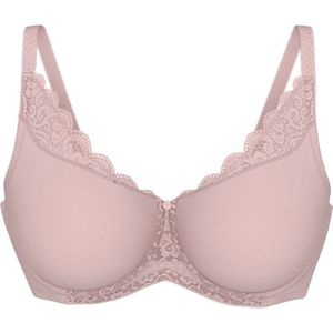 Triumph - Amourette - Minimizer Bh - Roze - Voorgevormde Cups, Kanten Inzet, 63% Polyamide