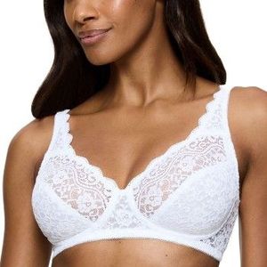 Bralette - Wit - Polyamide - Zonder Beugels
