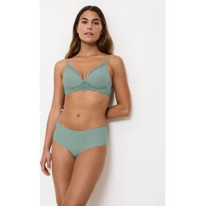 Bralette - Zwart - Kant - Ondersteunende Zijslangen