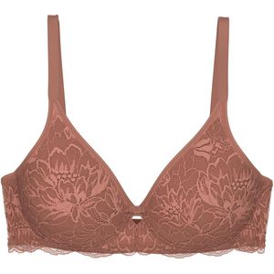 Triumph Amourette Charm T Minimizer-beha voor dames, bruin (Dusty Cedar), 75F