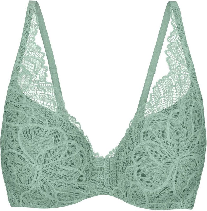 Triumph - Body Make-Up Illusion Lace - Bralette - Zwart - Gerecycled Materiaal