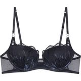 Triumph - Crazy Stupid Love - Balconette Bh - Zwart - Kant