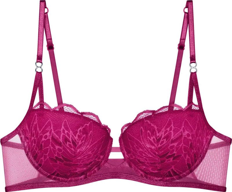 Triumph - Crazy Stupid Love - Balconette Bh - Zwart - Kant