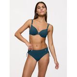 TRIUMPH - Summer Twist - Bikinislip - Blauw Groen - 77% Polyamide, 23% Elasthan