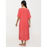 Nachthemd - Zacht - Korte Mouwen - Stof - Met Kant